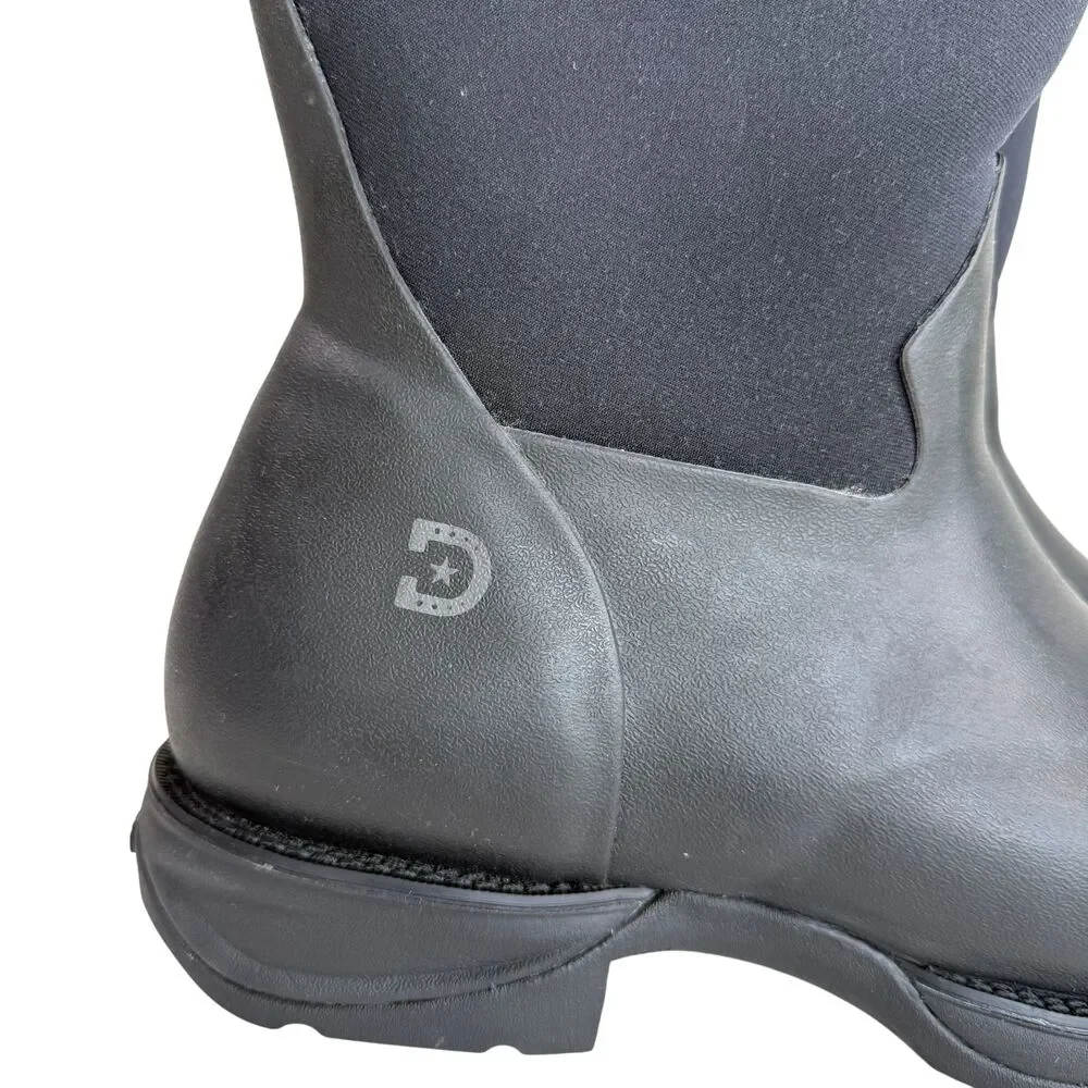 Durango Men's Rebel Rancher Western Waterproof Work Boot Black Size 12W